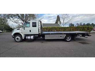 2016 international 4300 flatbed, rollback,tow truck cummins 6.7