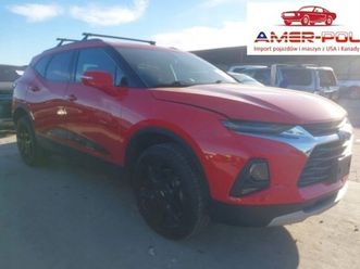 chevrolet blazer 2020r., 1lt, od ubezpieczalni 2.5 benzyna 193km