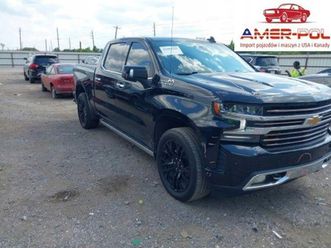 chevrolet silverado 1500 short bed high country 2021 6.2l 6.2 benzyna 420km