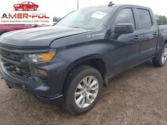 chevrolet silverado 2022r., 1500 short custom, od ubezpieczalni 2.7 benzyna