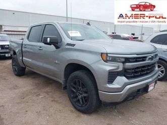 chevrolet silverado 2024r., 1500 short rst, od ubezpieczalni 5.3 benzyna