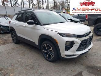 chevrolet trailblazer 2021r., rs, od ubezpieczalni 1.3 benzyna 155km