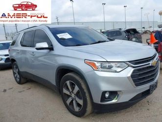 chevrolet traverse 2020r., lt leather, od ubezpieczalni 3.6 benzyna 310km