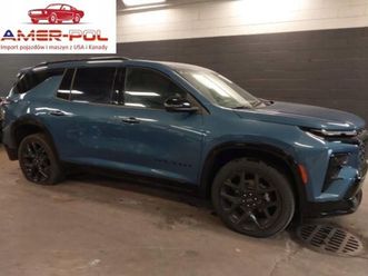 chevrolet traverse 2024r., rs, od ubezpieczalni 2.5 benzyna 328km