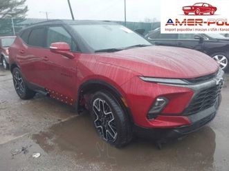 chevrolet blazer 2023r., rs, od ubezpieczalni 3.6 benzyna 308km