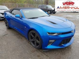 chevrolet camaro 2018r., 1ss, od ubezpieczalni 6.2 benzyna 455km