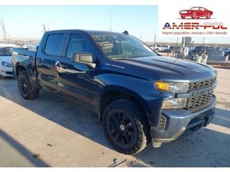 chevrolet silverado 2022r., 1500 short custom, od ubezpieczalni 2.7 benzyna