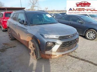 chevrolet trailblazer 2023r., rs, od ubezpieczalni 1.3 benzyna 155km