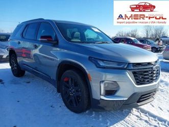 chevrolet traverse 2023r., premier, od ubezpieczalni 3.6 benzyna 310km