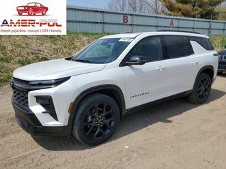 chevrolet traverse rs 2024 2.5l 2.5 benzyna 315km