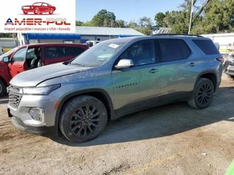 chevrolet traverse 2023r., rs, od ubezpieczalni 3.6 benzyna 310km