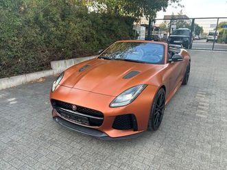 jaguar f-type 5.0 l v8 svr kom./carbon/keramik/voll