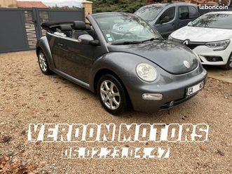 volkswagen new beetle cabriolet - 1.8 turbo 150ch