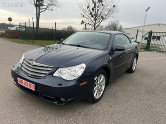 chrysler sebring cabriolet 2.0 crd limited toit rigide