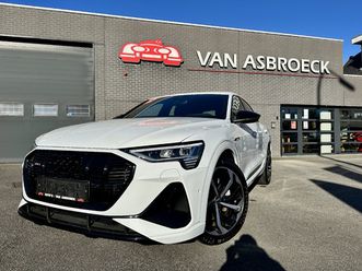 audi e-tron sportback s-line black pack 50 quattro