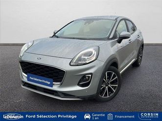 ford puma ii 1.0 flexifuel 125 ch mhev s&s bvm6 titanium business