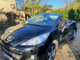peugeot 207 cc noire