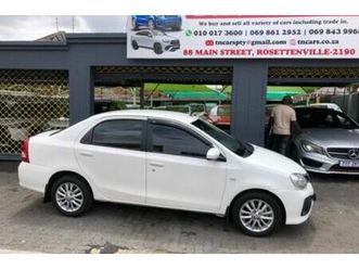 2020 toyota etios cross 1.5 xs 5-dr