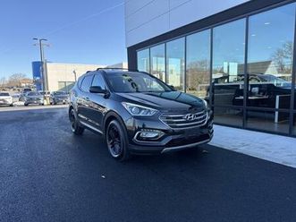 used 2017 hyundai santa fe sport 2.4l