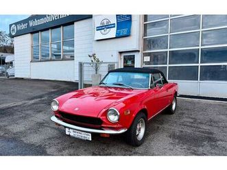 fiat 124 sport spider - top zustand - h-zulassung