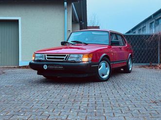 saab 900i classic 16v *turbo-look*talladegarot*erstlack*kult