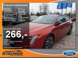 peugeot 508 1.5 bluehdi 130 sw allure pack led acc shz