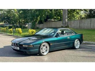1995 bmw 8 series vert manuel, 6 vitesses conduite à droi...