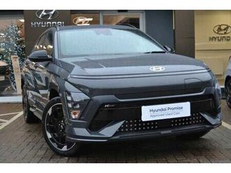 hyundai kona 65kwh electric n line stunning superb value 25 plate ev
