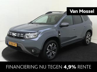 dacia duster - 1.0 tce 100 eco-g bi-fuel journey | navigatie | parkeersensoren & camera |