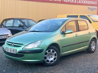 peugeot 307 klima, 8xbereift,ölservice+tv+au-neu
