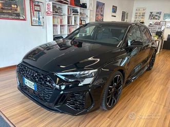 audi rs3 black edition km 19.000!! nazionale !!