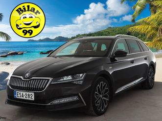 skoda superb combi 1.4 tsi phev l&k iv dsg autom. * webasto / adapt.vakkari / canton / ilmastoidut nahkapenkit / panorama / matrix led / 360-kamera - hullut jou
