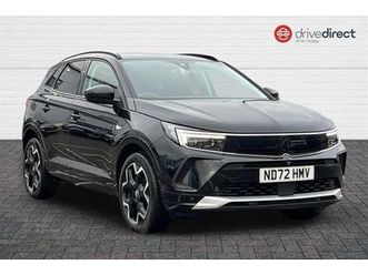 vauxhall grandland 1.2 turbo ultimate suv 5dr petrol auto euro 6 (start/stop) (130 ps)