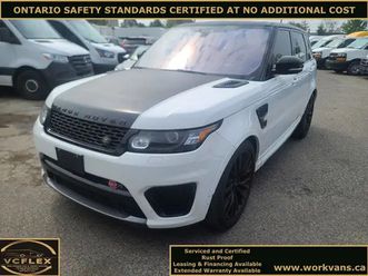 2017 land rover range rover sport svr 4dr suv 4wd (5.0l 8cyl supercharged