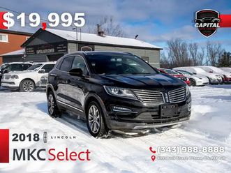 2018 lincoln mkc select