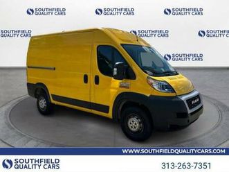 2021 ram promaster cargo van van bright white clearcoat