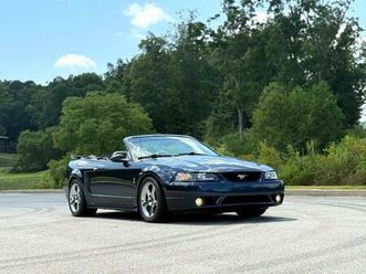 used 2001 ford mustang svt cobra