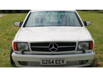 1989 mercedes sec series w126 560 sec