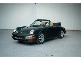 1992 porsche 911 / 964 carrera - 964 carrera 2 cabriolet manual oak green / phase 2 / low mileage