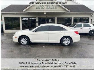 2010 chrysler sebring touring 4dr sedan 60045 miles