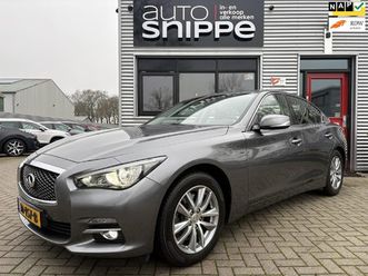 infiniti q50 2.0t business premium 211 pk -automaat-volleder-led-stoelverwarming-camera-pdc v+a-origineel nederlands!-