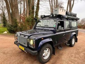 land rover defender 2.5 td5 110 kampeerauto camper — land rover — marktplaats