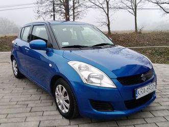 suzuki swift 1.2 benzyna+lpg klima 5-drzwi ekonomiczny zadbany 2012r kraków podgórze duchackie • olx.pl