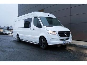 mercedes-benz sprinter 316cdi rwd-3,5/43 kb extrapitkä matkailuauto / alv / peruutuskamera / jääkaappi / mikro / tv