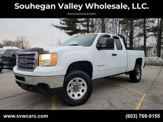 2013 gmc sierra 2500hd 3/4 ton-crew cab-4x4-150k miles-clean title