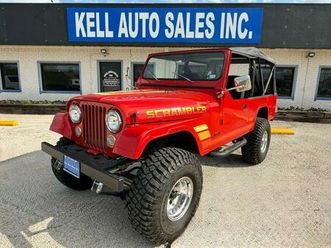 used 1981 jeep scrambler base utility