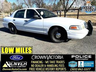 used 2008 ford crown victoria police interceptor