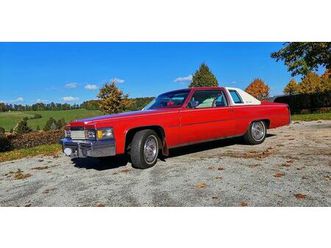 cadillac de ville coupe - us car, oldtimer, v8