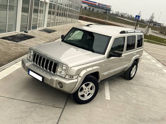 jeep commander 3.0 crd v6 limited a/t