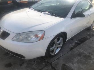2008 pontiac g6 gt convertible